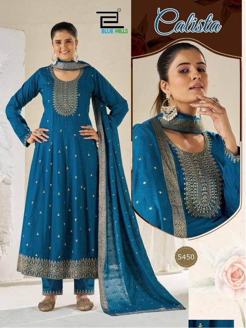 Blue hills calista anarkali daily wear kurtis wholesale